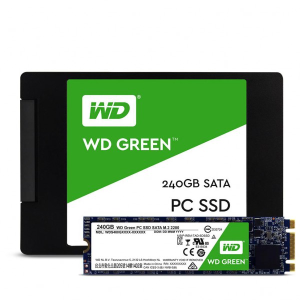 Ổ Cứng SSD Western Digital 240Gb Green Sata3 ( WDS240G1G0A)
