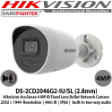 Camera IP 2MP Thân Trụ Hikvision DS-2CD2026G2-IU (C)