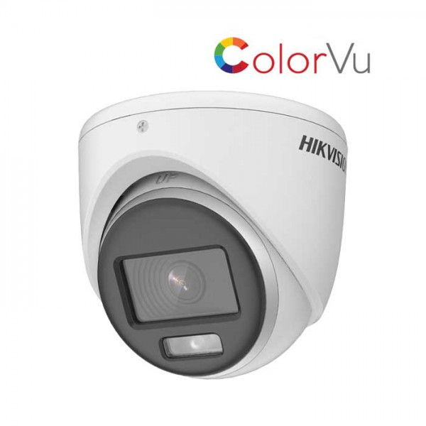 Camera HDTVI ColorVu 2MP bán cầu HIKVISION DS-2CE72DF0T-F