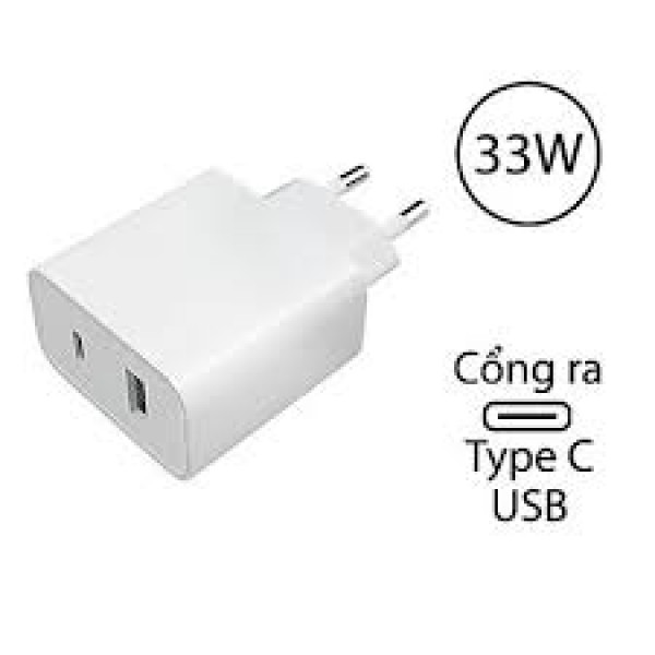 Củ sạc 33W 2 Cổng Xiaomi Mi Wall Charger BHR4996GL
